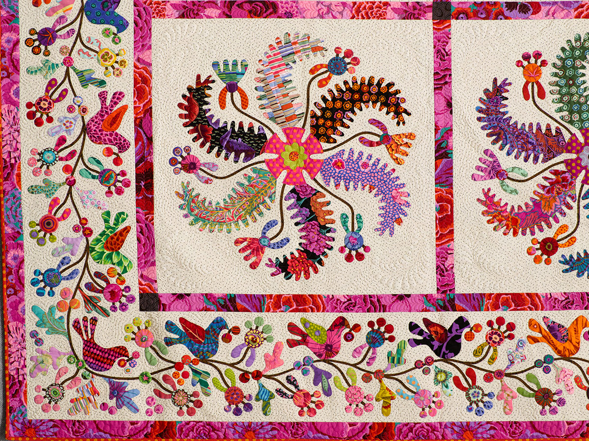 Princess Feathers Quilt Kim Mclean Designs