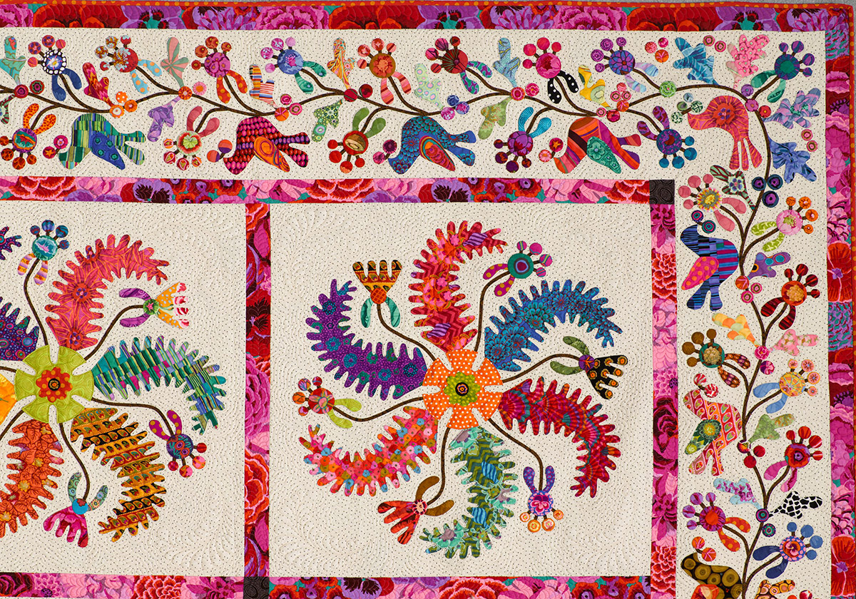 Princess Feathers Quilt Kim Mclean Designs